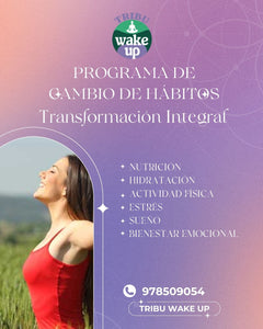 🏋️‍♂️PROGRAMA DE CAMBIO DE HÁBITOS:  ¨WAKE UP - TRANSFORMACIÓN INTEGRAL¨🧘‍♀️